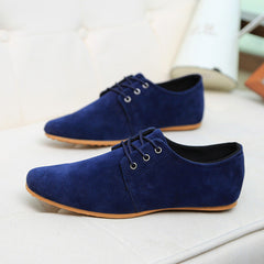 Casual Suede Leather Flat Shoes