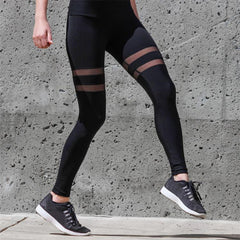 women translucent legging fitness deer leggings