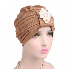 Scarf Turban Head winter hats for girls