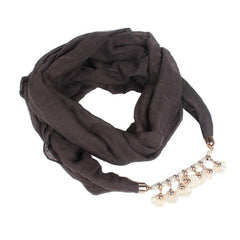 Women Pendant Scarves Necklace for Women
