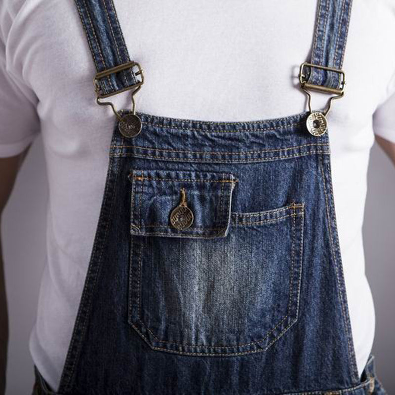 Casual pocket overalls Loose jumpsuits