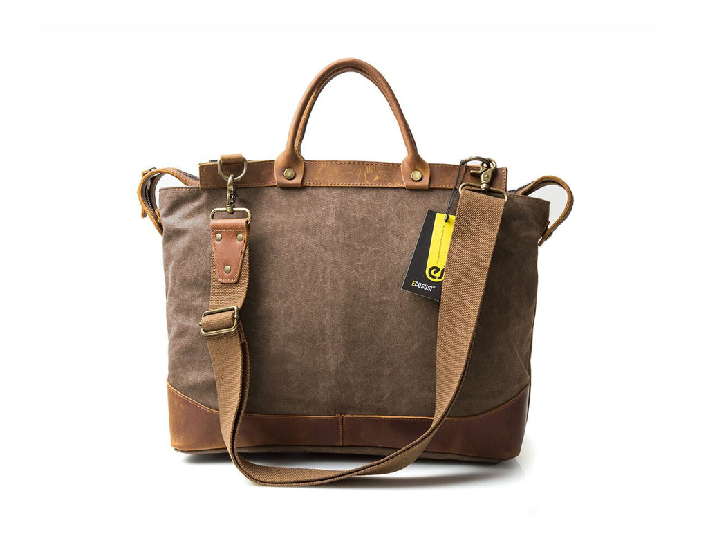Canvas Laptop Briefcase Bag