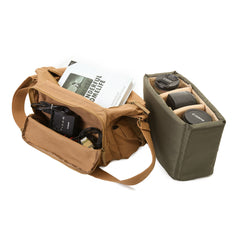 Canvas Camera Bag Shockproof Case