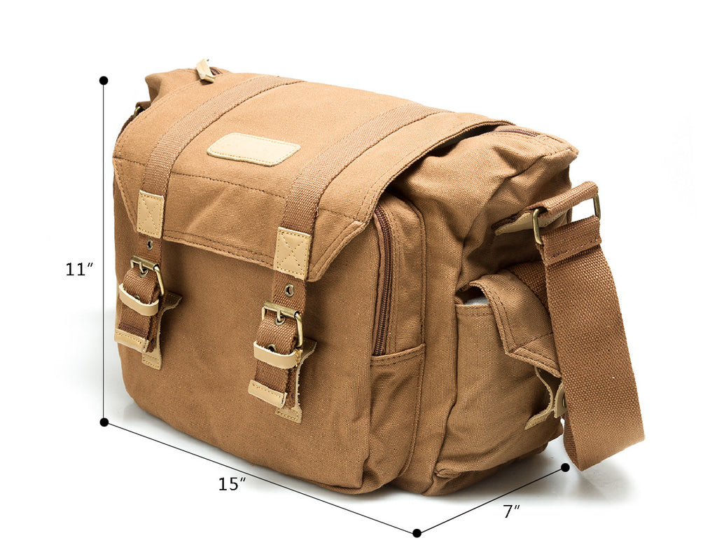 Canvas Camera Bag Shockproof Case