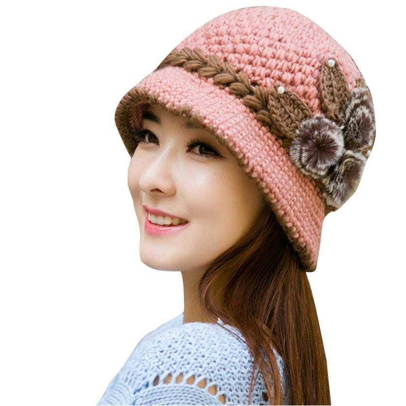 FEITONG Brand Wool Winter Warm Hat