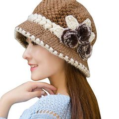 FEITONG Brand Wool Winter Warm Hat