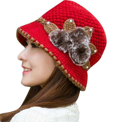 FEITONG Brand Wool Winter Warm Hat