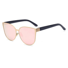 Women Metal Frame Cat Eye Sunglasses