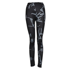 Skinny Printed Stretchy Pants Leggings