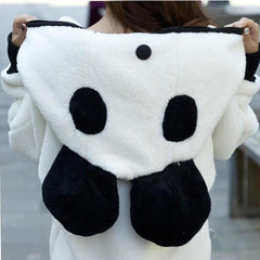 Cute Bear Ear Panda Jacket Outerwear