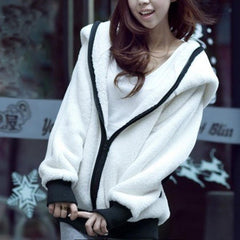 Cute Bear Ear Panda Jacket Outerwear
