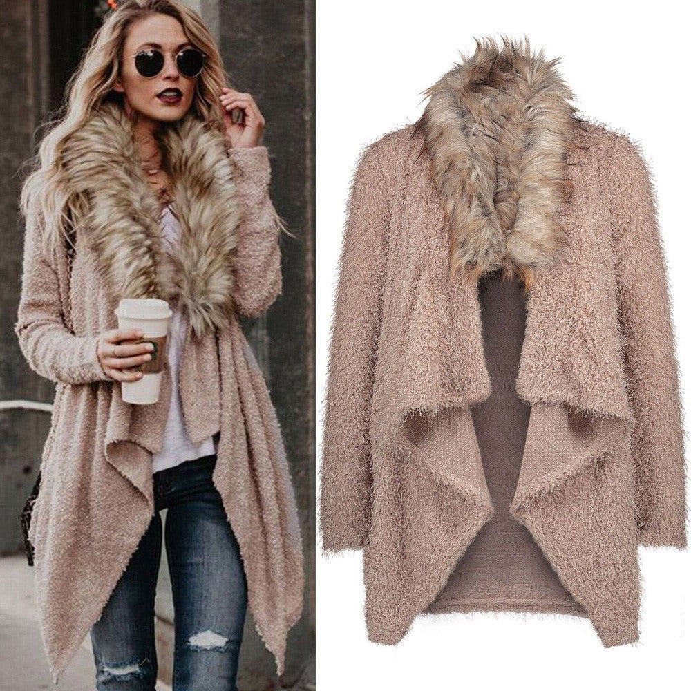 Cardigan Sweaters Parka Outerwear Coat