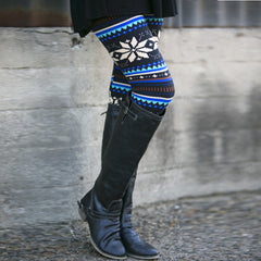 Lady Skinny Print Stretchy Leggings