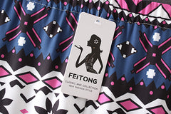 Skinny Print Stretchy Jegging