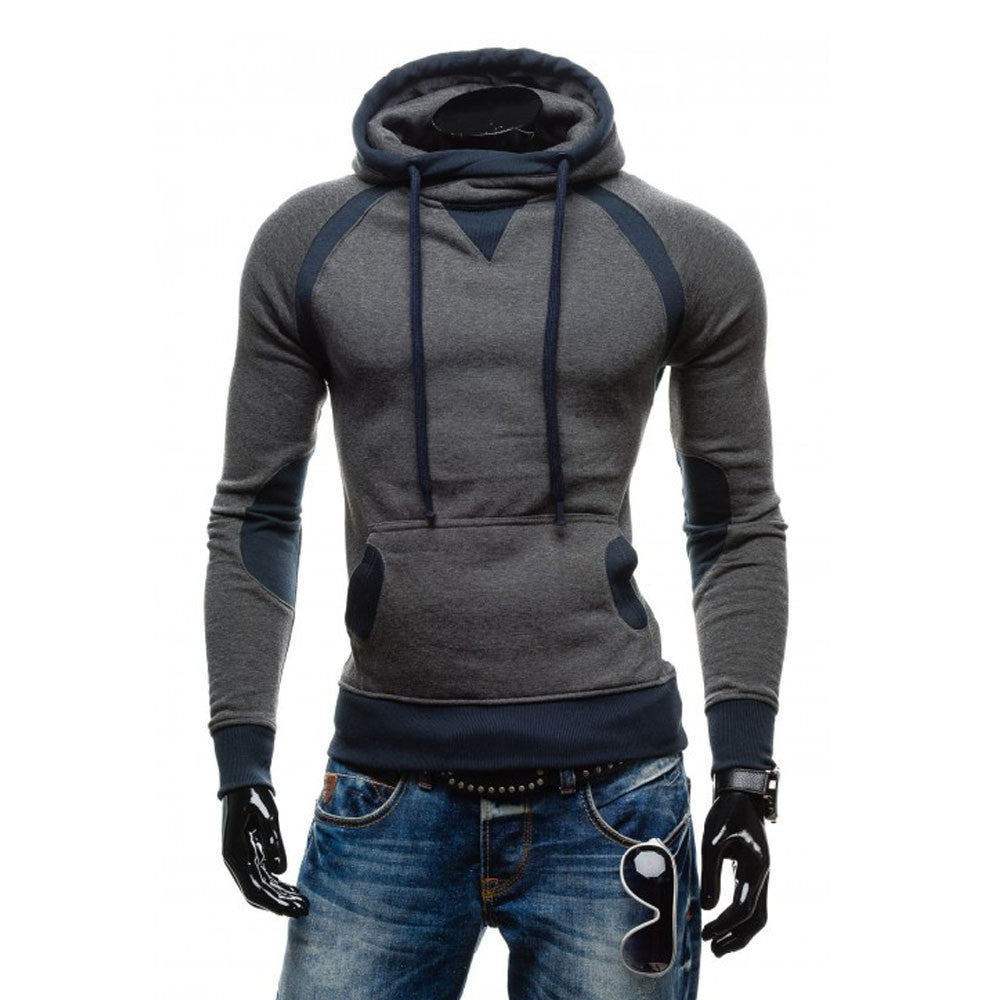 Men Winter Slim Hoodie Warm