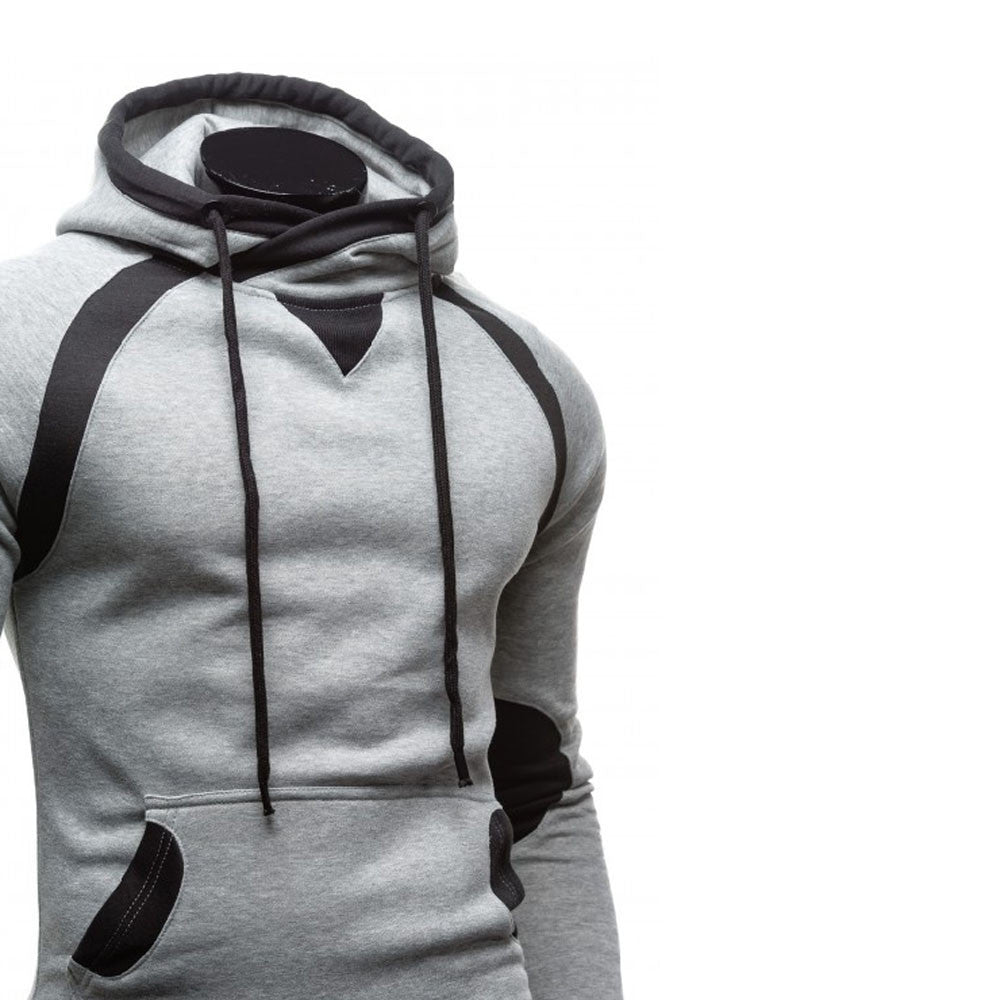 Men Winter Slim Hoodie Warm