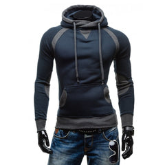 Men Winter Slim Hoodie Warm