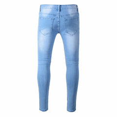 Taped Slim Fit Denim Pants