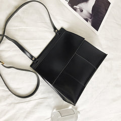 Women Leather Satchel Tote Crossbody Bag Handbag