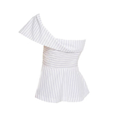 White Stripes Blouse