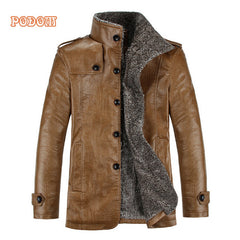 Winter Warm Thick Coats Men Windproof Outerwear