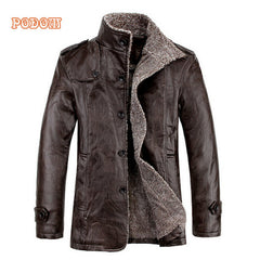 Winter Warm Thick Coats Men Windproof Outerwear