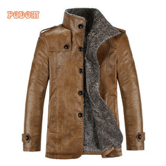 Winter Warm Thick Coats Men Windproof Outerwear