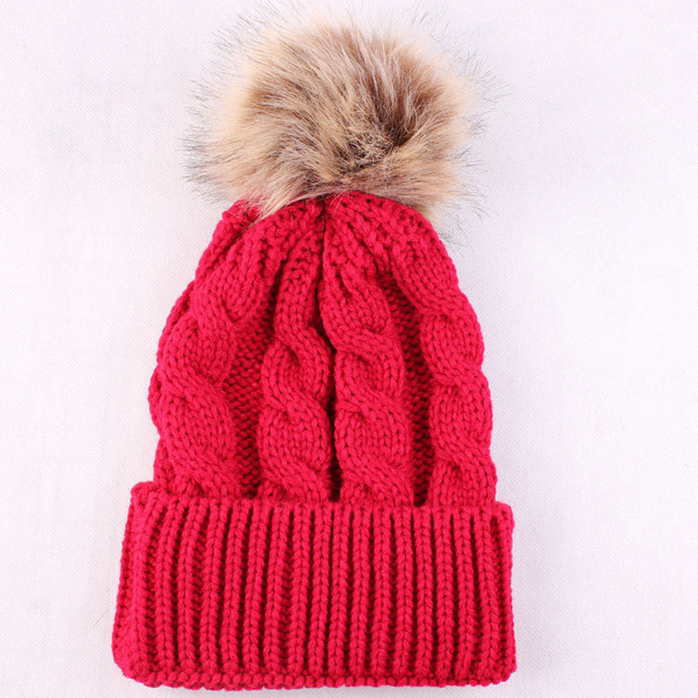 Knitted Wool Hemming Hat