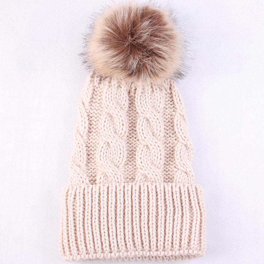 Knitted Wool Hemming Hat