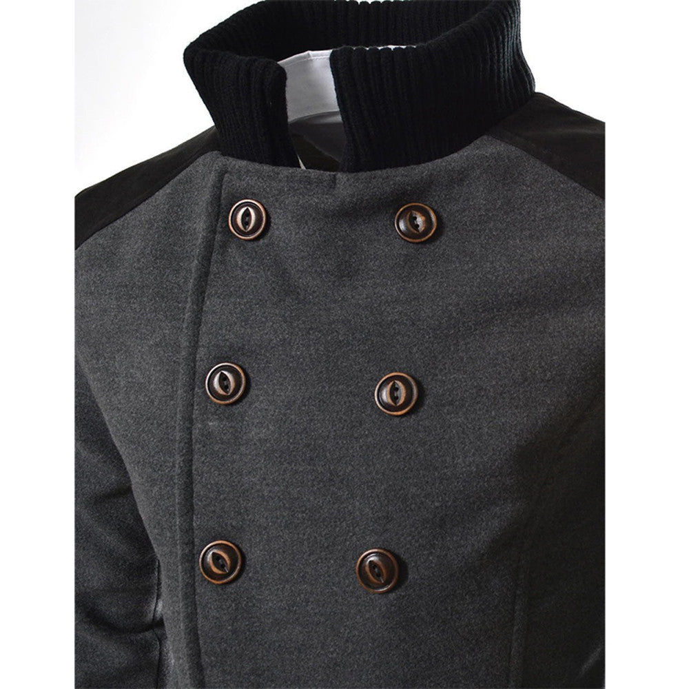 Trench Long Outwear Button Smart Overcoat