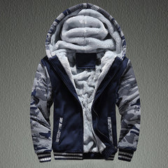 Hood Zipper Sweater Jacket Outwear Coat
