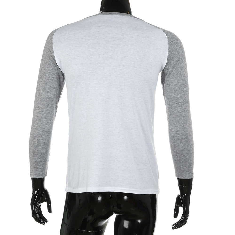 Cotton Tee Casual Bottoming Top Shirt