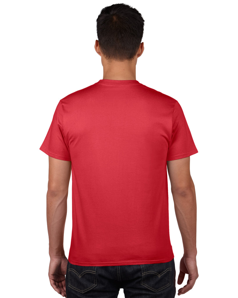 Solid color t-shirt round neck short sleeve